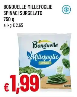Famila BONDUELLE MILLEFOGLIE SPINACI SURGELATO offerta