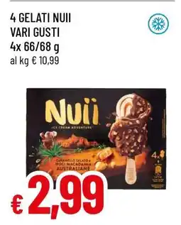 Famila 4 GELATI NUII VARI GUSTI offerta