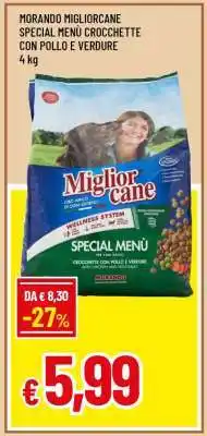 Famila MORANDO MIGLIORCANE SPECIAL MENÙ CROCCHETTE CON POLLO E VERDURE offerta