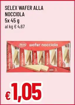 Famila SELEX Wafer alla Nocciola offerta