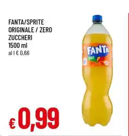 Famila Fanta/Sprite Originale / Zero Zuccheri offerta