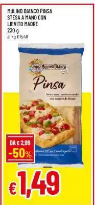 Famila MULINO BIANCO Pinsa Stesa a Mano con Lievito Madre offerta
