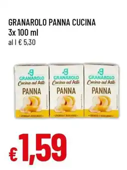 Famila GRANAROLO PANNA CUCINA offerta