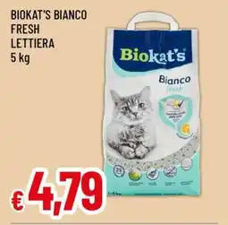 Famila BIOKAT'S BIANCO FRESH LETTIERA offerta