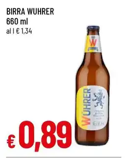 Famila BIRRA WUHRER offerta