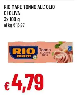 Famila Rio Mare Tonno all’olio di oliva offerta