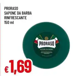 Famila PRORASO SAPONE DA BARBA RINFRESCANTE offerta