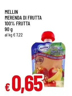 Famila Mellin Merenda di Frutta 100% Frutta offerta