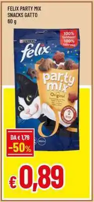 Famila FELIX PARTY MIX SNACKS GATTO offerta