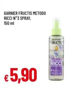Famila GARNIER FRUCTIS METODO RICCI N°3 SPRAY offerta