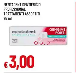 Famila MENTADENT DENTIFRICIO PROFESSIONAL TRATTAMENTI ASSORTITI offerta