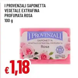 Famila I PROVENZALI SAPONETTA VEGETALE EXTRAFINA PROFUMATA ROSA offerta
