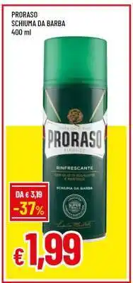 Famila PRORASO SCHIUMA DA BARBA offerta