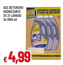 Famila ACE Detersivo igienizzante offerta