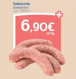 C+C Italmarket Salsiccia Simonini offerta