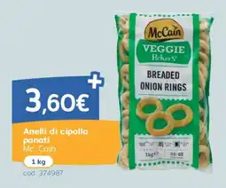 C+C Italmarket Anelli di cipolla panati Mc Cain offerta