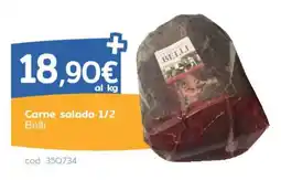 C+C Italmarket Carne salada 1/2 Belli offerta