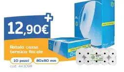 C+C Italmarket Rotolo cassa termico fiscale offerta