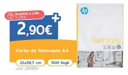 C+C Italmarket Carta da fotocopie HP Everyday offerta