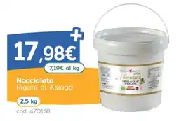 C+C Italmarket Nocciolata Rigoni di Asiago offerta