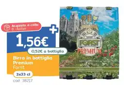 C+C Italmarket Birra in bottiglia Premium Forst offerta