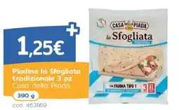 C+C Italmarket Piadina la Sfogliata tradizionale Casa della Piada offerta