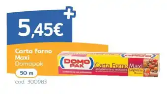 C+C Italmarket Carta forno Maxi Domopak offerta
