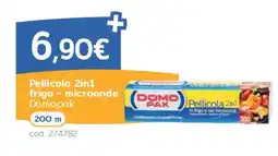 C+C Italmarket Pellicola 2in1 frigo - microonde Domopak offerta