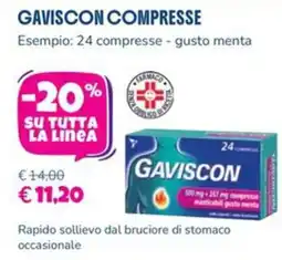 Parafarmacia Più Medical Gaviscon compresse offerta