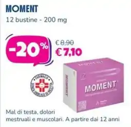 Parafarmacia Più Medical Moment offerta