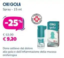 Parafarmacia Più Medical Oki gola offerta