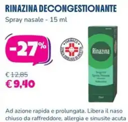 Parafarmacia Più Medical Rinazina decongestionante offerta