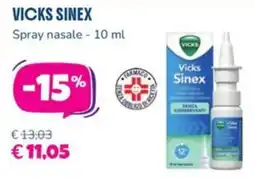 Parafarmacia Più Medical Vicks Sinex Spray nasale offerta