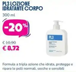Parafarmacia Più Medical PL3 lozione idratante corpo offerta