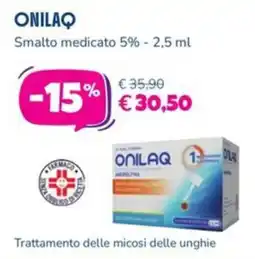 Parafarmacia Più Medical Smalto medicato ONILAQ offerta
