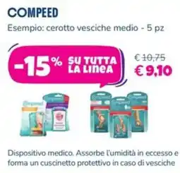 Parafarmacia Più Medical Compeed cerotto vesciche medio offerta