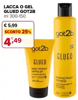 Iperal Lacca o gel Glued got2b offerta