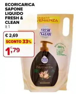Iperal Sapone liquido Fresh & Clean Nutriente offerta