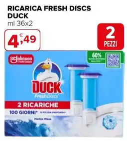 Iperal Duck Fresh Discs offerta