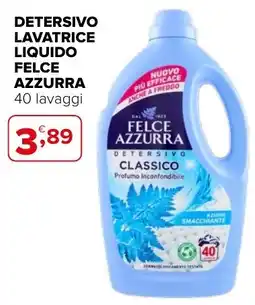Iperal Detersivo lavatrice liquido Felce Azzurra offerta