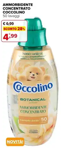 Iperal Coccolino ammorbidente concentrato offerta