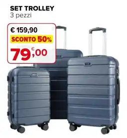 Iperal Set trolley offerta