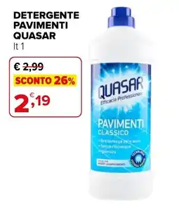 Iperal Detergente pavimenti Quasar offerta