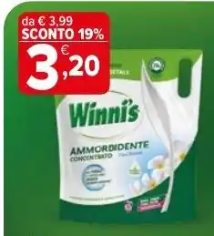 Iperal Winnis ammorbidente concentrato offerta