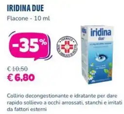 Parafarmacia Più Medical Iridina Due offerta
