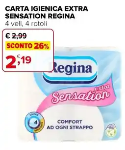 Iperal Carta igienica extra sensation regina offerta
