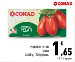 Conad Superstore Pomodori pelati Conad offerta