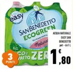 Conad Superstore Acqua naturale easy san benedetto offerta