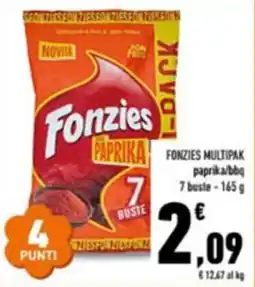 Conad Superstore Fonzies paprika offerta