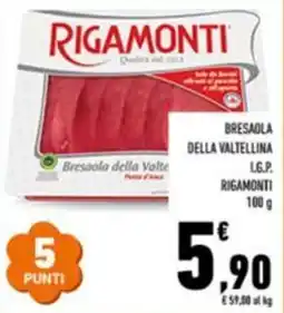 Conad Superstore Bresaola della Valtellina L.G.P. Rigamonti offerta
